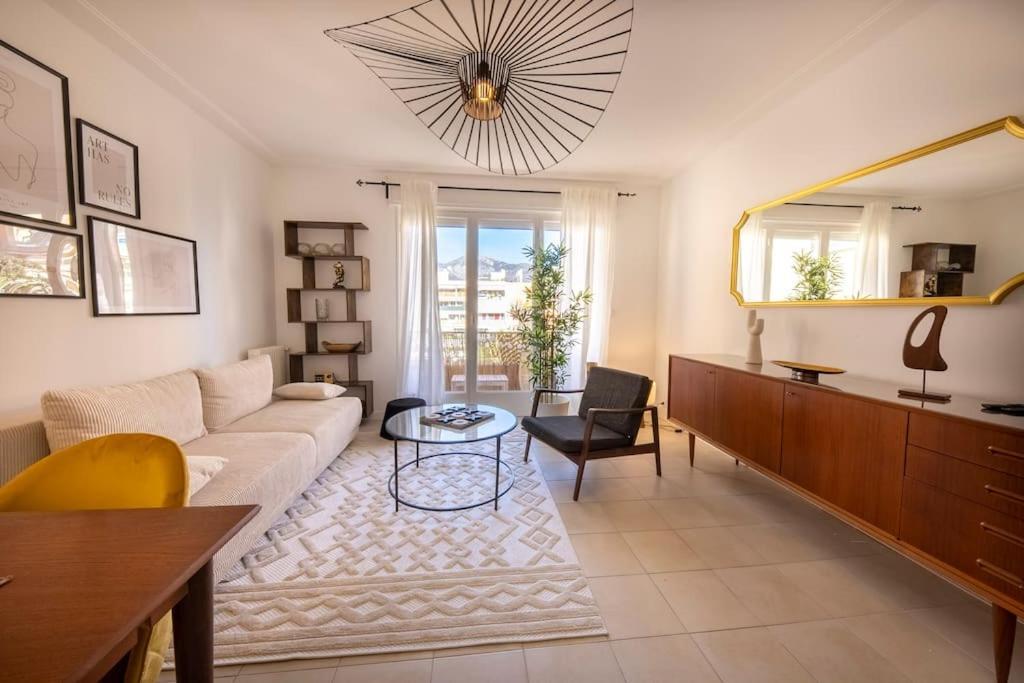 06B - Beautiful 2 Rooms With Terrace Sea View 로퀴에브륀캡마르탱 외부 사진